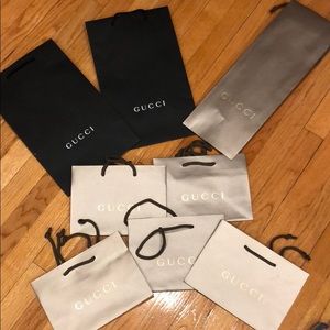 Gucci shopping bags